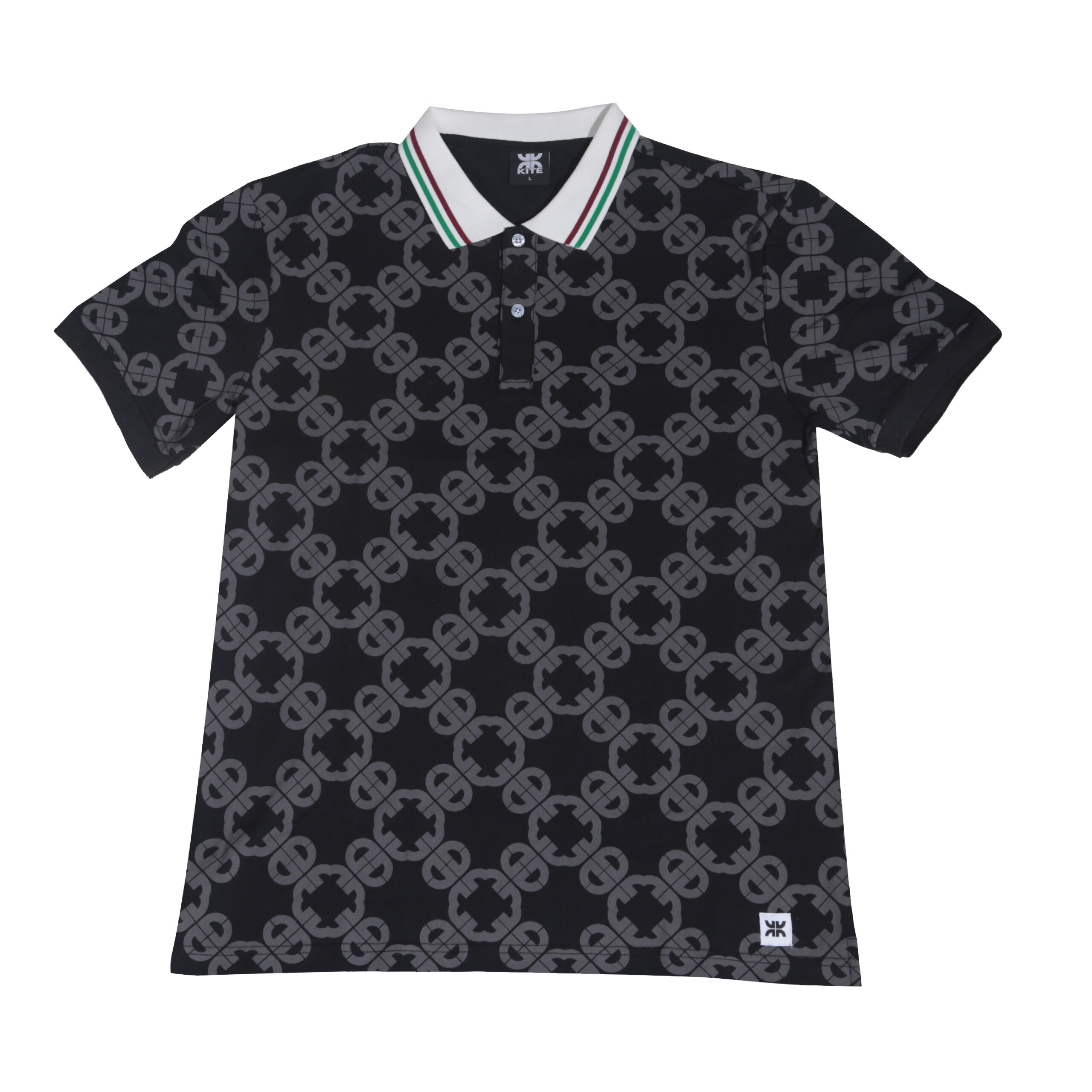 Golfer-01 Kite MonoFlex Polo – Blackout Grey - Image 1